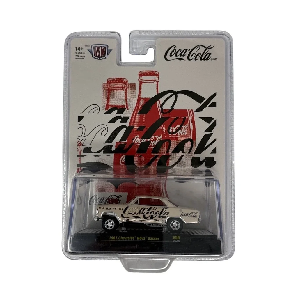 M2 Machines Coca-Cola 1967‎ Chevrolet Nova Gasser Chase 1/750 1:64 Scale